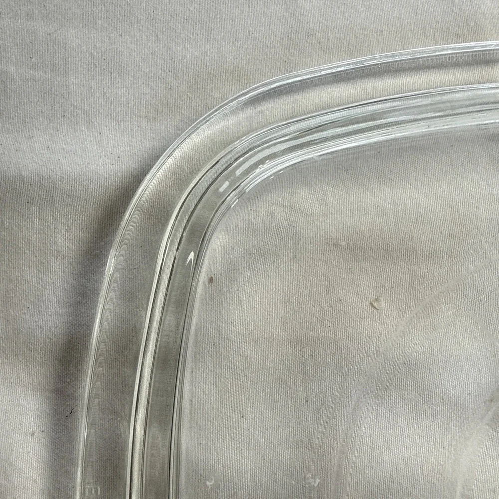 Pyrex Clear Glass Replacement Lid Fits 6.5